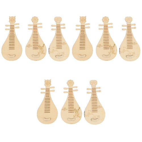 9 Pièces Instrument Luth Chinois Enfant Jouet 2