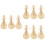 9 Pièces Instrument Luth Chinois Enfant Jouet 7