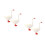 4 Pcs Mini Goose Statue Plastic Swan Figurines For Home Table 10