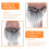 3 Pièces Faux Barbes Élastique Pour Halloween Cosplay 9