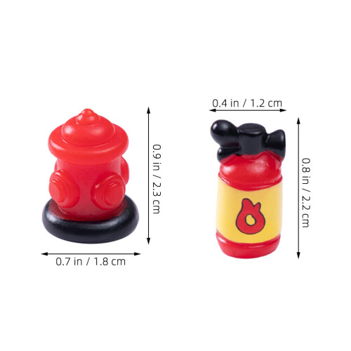 20Pcs Mini Fire Extinguishers For Outdoor Decor And Doll 1