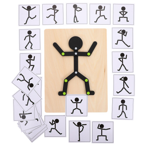 2 Sets Small Figure Shape Puzzle Toy for Children