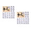 2 Sets Small Figure Shape Puzzle Toy for Children 8
