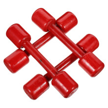 4Pcs Wooden Dumbbell Set For Kids Exercise And Play