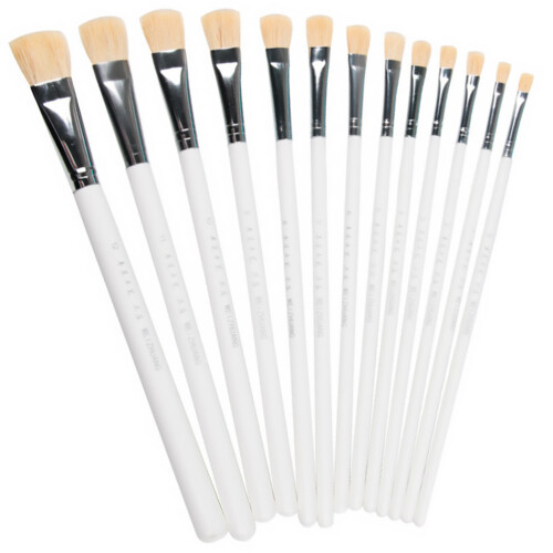Ensemble De Pinceaux En Pour Peinture À L'huile 1