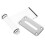 1Set Multifunktionaler Geldschlitz Mit Acryl Paddel Silber 6