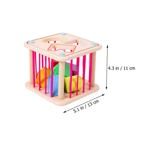 Set Sensoriale In Legno Con Ordinamento Per Bambini 1