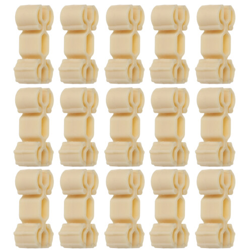 20Pcs Plastic Train Track Clips And Connectors For Kids