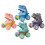 4pcs cartoon dinosaur inertia , hand set 6