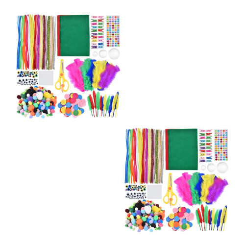 2 Set Kit Da Te Per Bambini Con Materiali Colorati 2