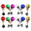 36 Pièces Perles De Barbe Noël Cosplay Accessoires Cheveux 1
