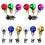 36 Pièces Perles De Barbe Noël Cosplay Accessoires Cheveux 3