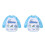 2 Grembiule Impermeabile Stampato Maniche Lunghe Per Bambini 6