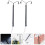 2Pcs Model Railroad Train Lamp Post Sand Table Mini House Decor 5