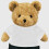 4Pcs Bear Clothes Basic Tee Plush Animal Shirt Solid Color 5