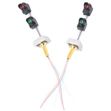 2Pcs Road Signal Light Model Miniature Sand Table Building Material