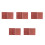 10 Pcs Miniature Brick Molds Silicone Tools For Dollhouse Sand Table 10