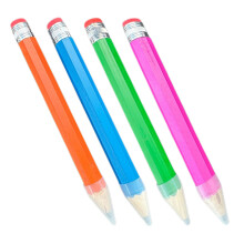8 Pezzi In Colorate Con Gomma 35 Cm Per