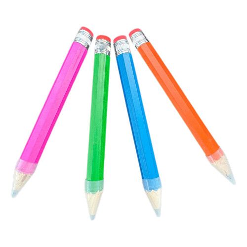 8 Pezzi In Colorate Con Gomma 35 Cm Per 2