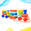 1 Pezzo Legno Educativo Traino Per Bambini 8