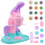 One Set Diy Ice Cream Maker Playset With Modeling Dough Tools For Kids 9