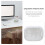 Transparent Hand-Made Model Display Box For Toy Storage White 9