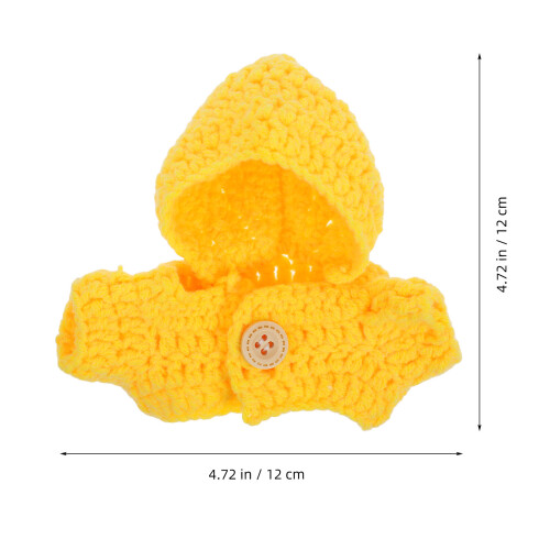 Mini Ropa Para Muñecas De 12 Cm Conjunto Tejido Peluches 1