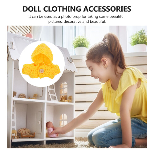 Mini Ropa Para Muñecas De 12 Cm Conjunto Tejido Peluches 2