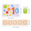 1Set Con Legno Multicolori Per Bambini 3