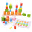 1Set Con Legno Multicolori Per Bambini 11
