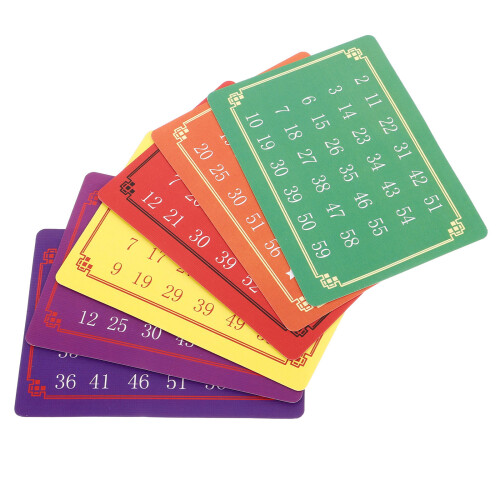 20 Set Carte Numeriche Telepatiche Per Giochi Mentali E Divertimento
