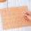3 Set Tavola Legno Tracciamento Bambini 6