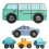 5 Pièces Jouets De Train En Bois Pour Tout-Petits 1