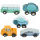 5 Pièces Jouets De Train En Bois Pour Tout-Petits 5