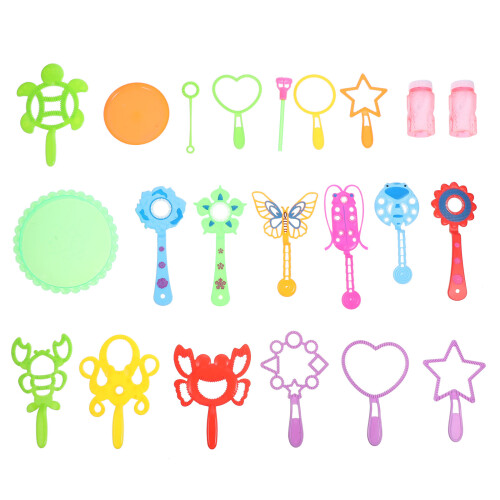 3 Set Bacchette Per Colorate, Soffiatore Da Esterno Bambini 1