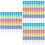 30 Pcs Stackable Bear Shaped Pencils For Kids Party Supplies 6
