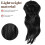 Black in Sintetica con per Cosplay 8