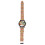1Pc Wood Grain Quartz Watch With Strap For Men 1