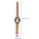 1Pc Wood Grain Quartz Watch With Strap For Men 2