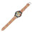 1Pc Wood Grain Quartz Watch With Strap For Men 4