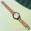 1Pc Wood Grain Quartz Watch With Strap For Men 6