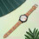 1Pc Wood Grain Quartz Watch With Strap For Men 7