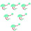 6 Flamingo Peluche Marionetta Interattiva 10