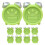 10Pcs Mini Alarms Mini Clock Models Tiny Diy Craft House Accessories 3