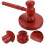 4 De Martillo De Madera Para Abogado Juez Niños Accesorio 3