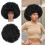 Afro Corta Riccia In Sintetica Resistente 11