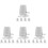 20 Pcs Plastic Craft Movement For Diy Clay Projects 4
