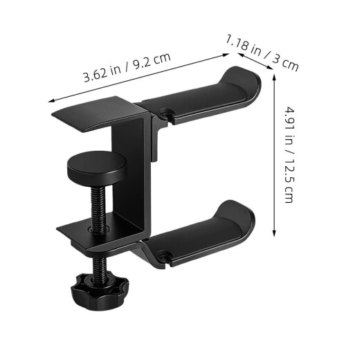 Headphone Hanger Sotto Scrivania Con Gancio A Per Gaming E Pc 1