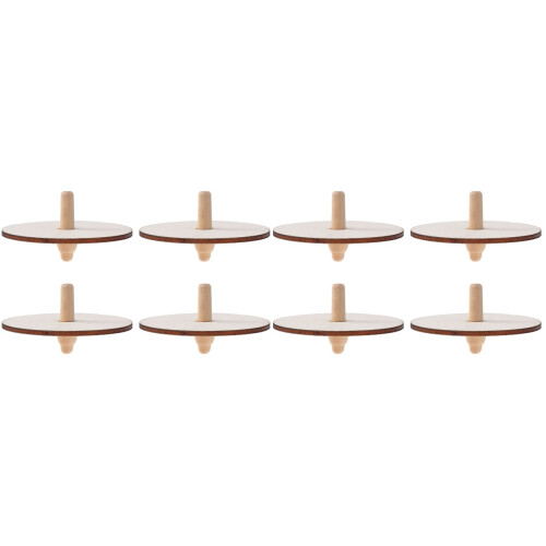 8 In Legno Da Te Trottola Per Bambini 1
