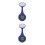 2Pz Silicone Flessibile Con Spilla 8